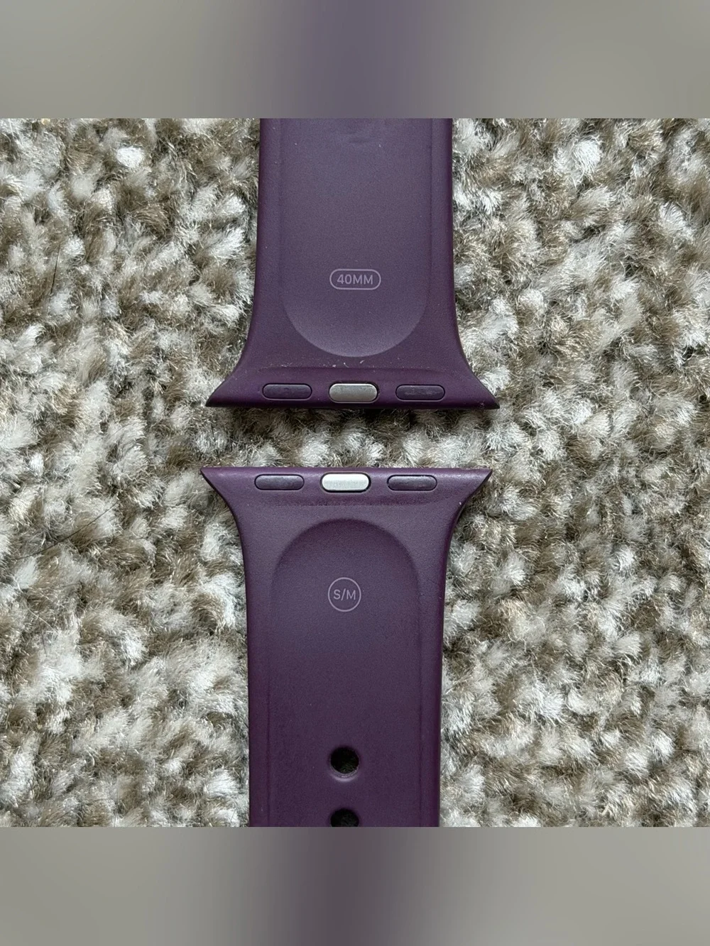 Genuine Apple Watch Sport Band (compatible with 38/40/41mm) S/M Band Plus Case